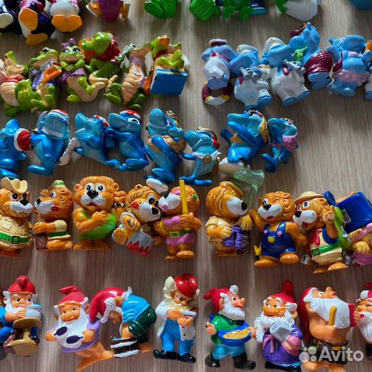 Киндер сюрприз игрушки 90е