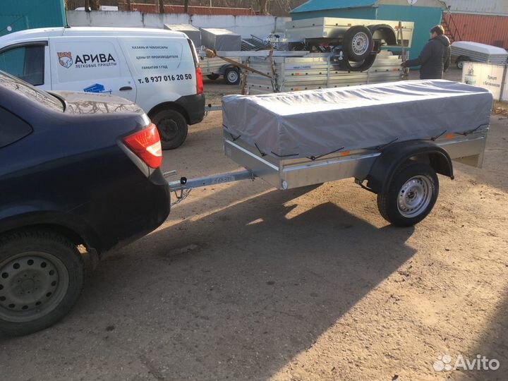 Легковой прицеп мзса. Продажа. Фаркопы. Рассрочка