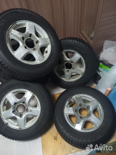 Диски, резина Киа, Сузуки, Нива, Уаз, 5х139,7 D15