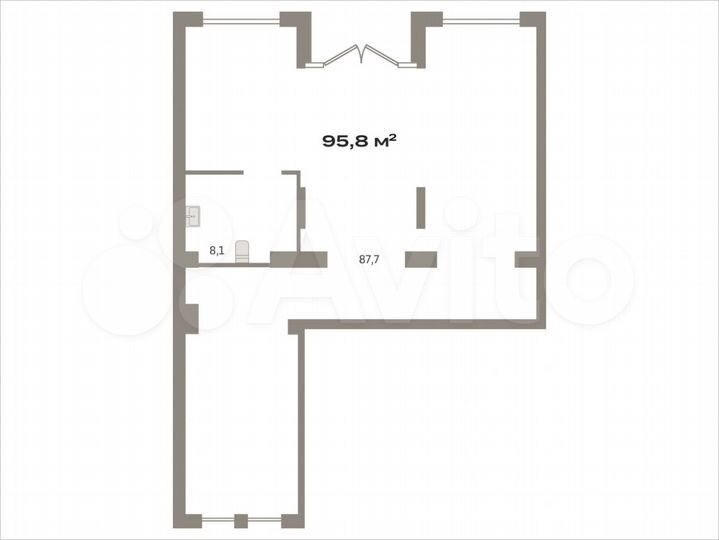 Продается ПСН площадью 95.82 кв.м