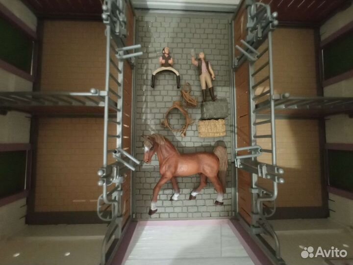 Конюшня schleich шляйх с набором