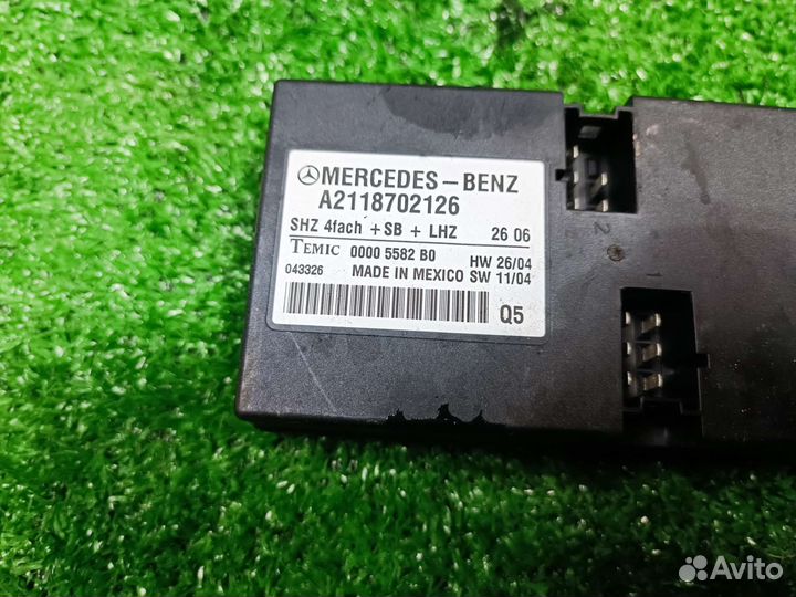 Блок управления подогревом сидения Mercedes W211