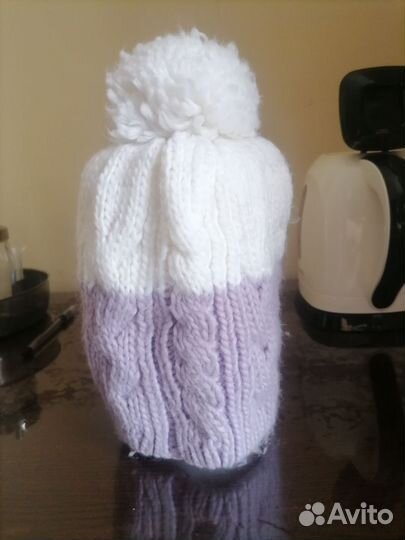 Шапка женская вязаная