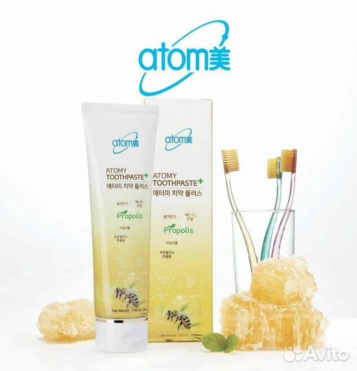 Зубная паста атоми