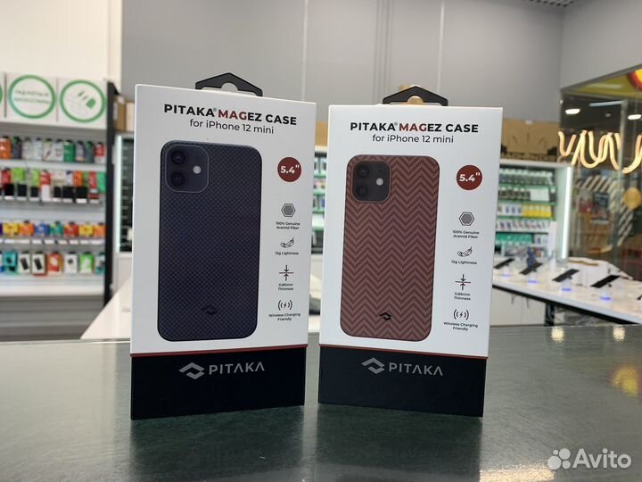Чехол iPhone 12 mini Pitaka MagEz Case