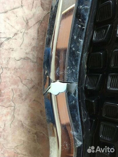 Kia Rio X-Line. Решётка радиатора 2017+