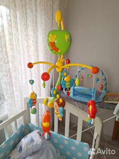 Мобиль на кроватку+ коврик