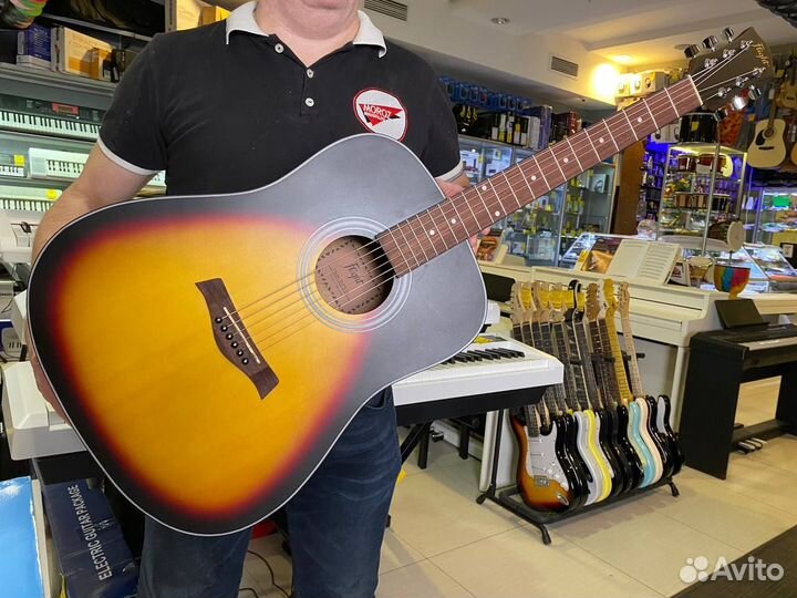 Акустическая гитара flight D-175 SB