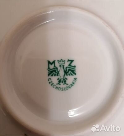 Антикварный кофейный сервис Чехословакия