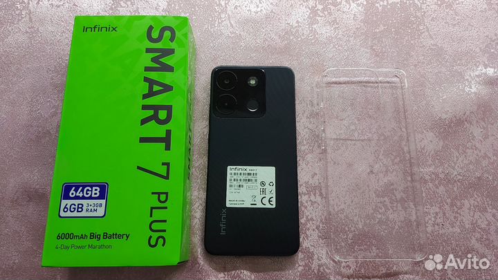 Infinix Smart 7 Plus, 3/64 ГБ