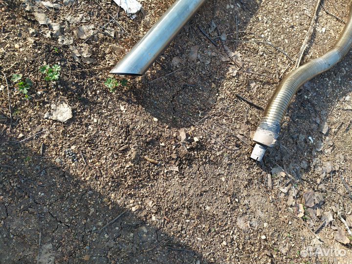 Система отвода выхлопных газов бензогенератора