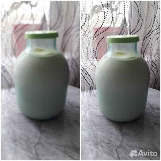 Молоко коровье домашнее