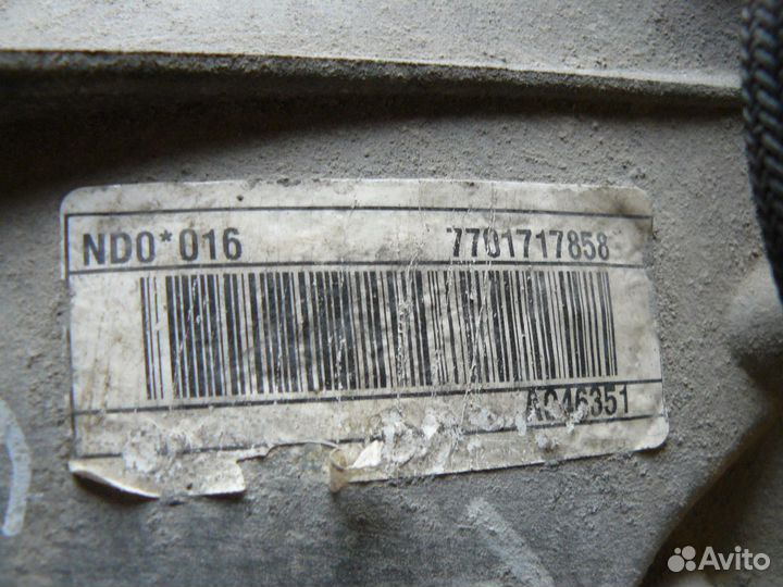 МКПП 6 Ступеней для Renault Megane II 2,0Л