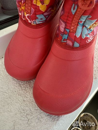 Резиновые сапоги для девочки 28 размер