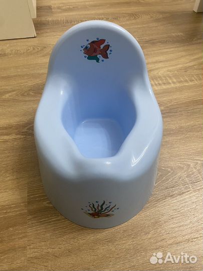 Комплект горшков и накладка на унитаз