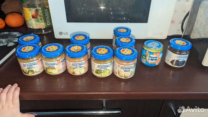 Пюре бабушкино лукошко