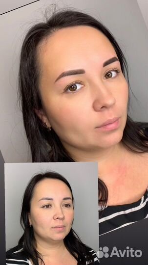 Перманентный макияж бровей/губ