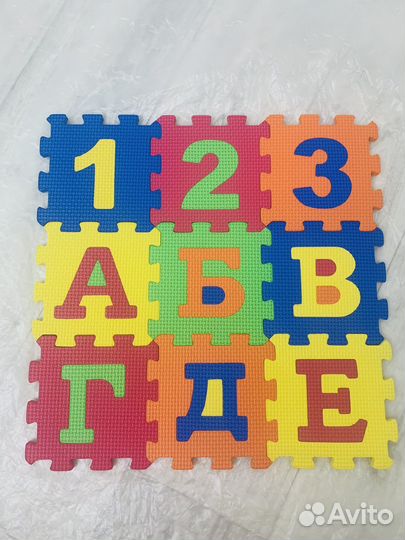 Алфавит коврик