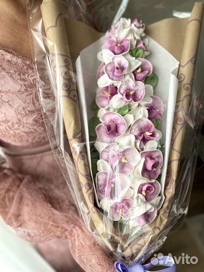 Зефирный букет(в коробочках, корзинках)