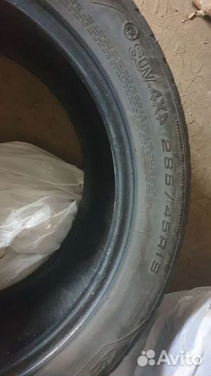 Goodyear Eagle F1 Asymmetric 255/50 R19 и 285/45 R19