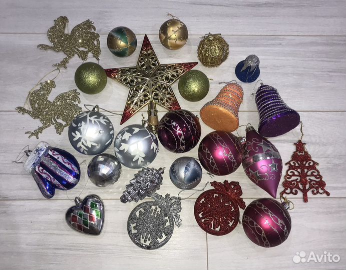 Новогодние игрушки на елку