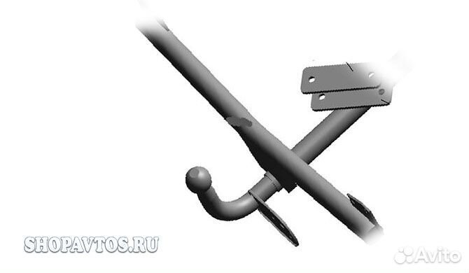 Фаркоп без электрики для а/м лада гранта лифтбек 2