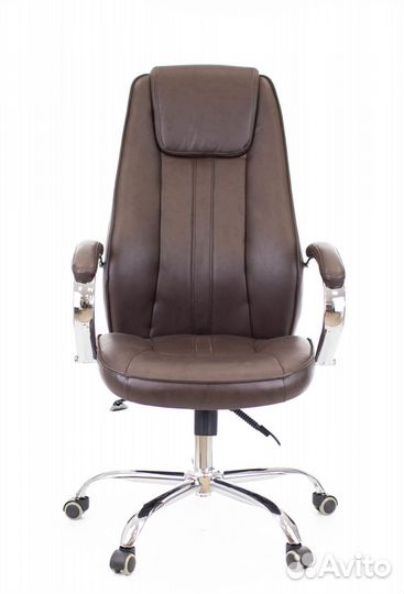 Кресло офисное Everprof Long TM Экокожа Коричневый