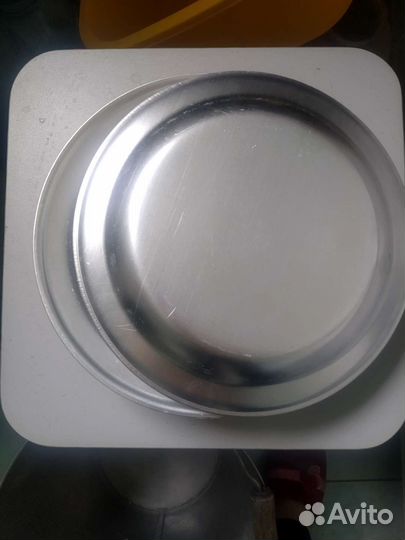 Тарелка алюминиевая новая