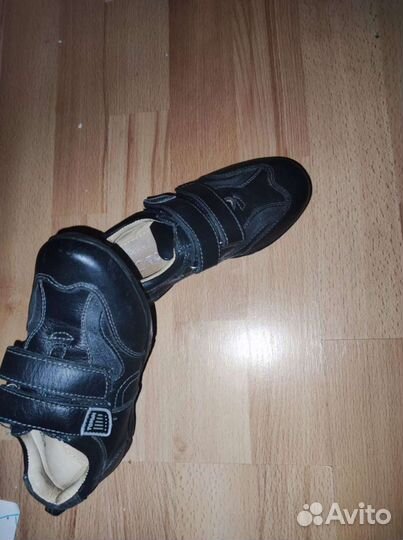 Туфли кожаные