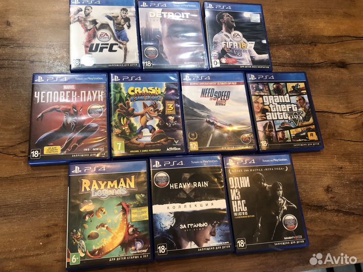 Игры для приставок ps4