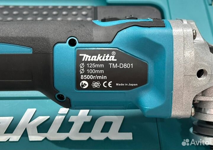 Аккумуляторная болгарка Makita 125мм (Арт.40590)