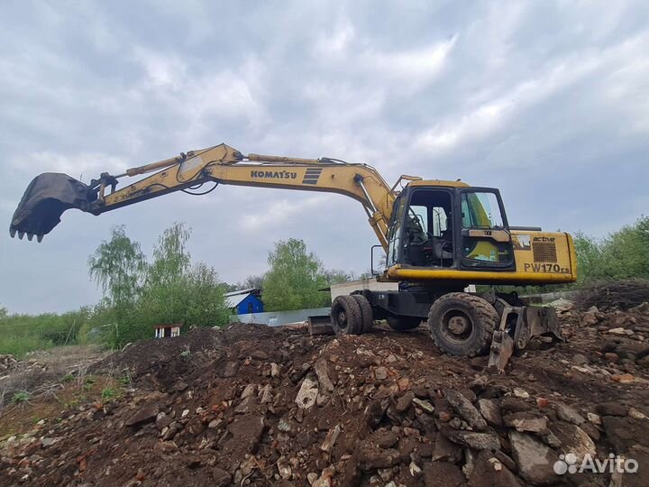 Колёсный экскаватор Komatsu PW170ES-6, 2000