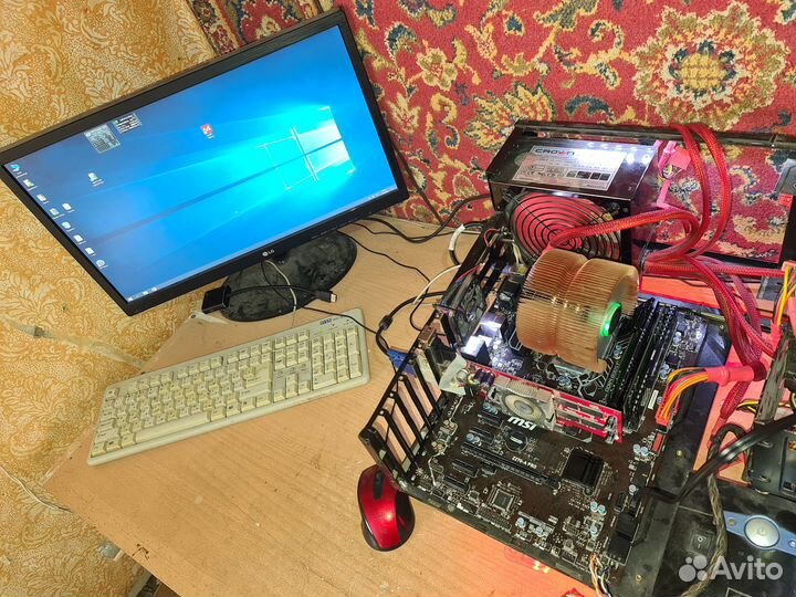 Msi Z270-A-Pro + G3900 + 8 Гб ddr4