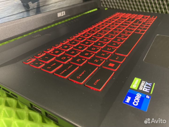 Мощный Игровой Ноутбук MSI i7