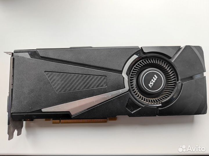 Видеокарта msi gtx 1070 ti aero 8gb