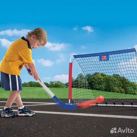 Ворота для футбола И хоккея step2