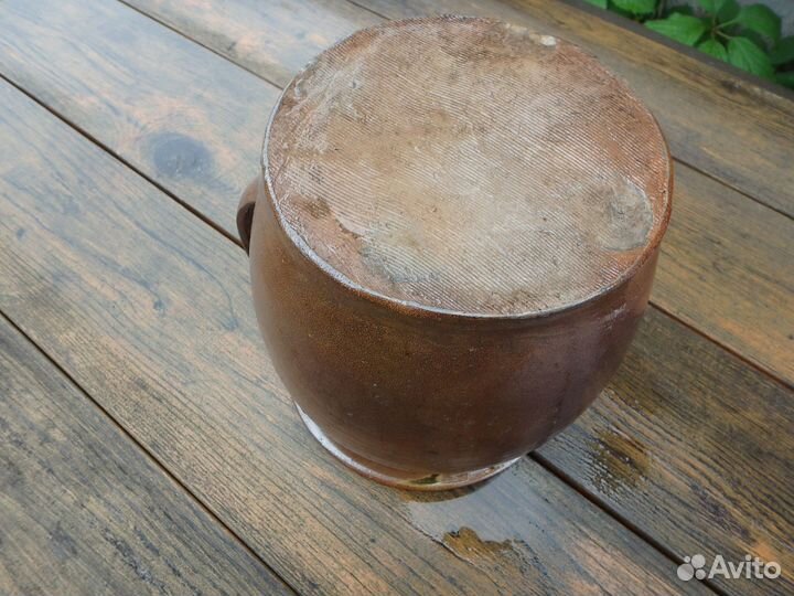 Кувшин глинянный,ручной работы,3 литра СССР