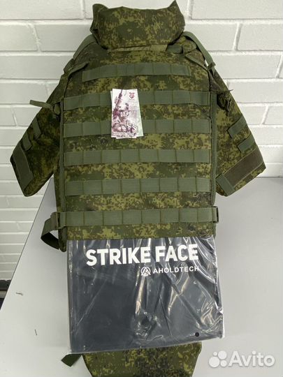 Ратник с баллистической защитой (грудь, спина, бок