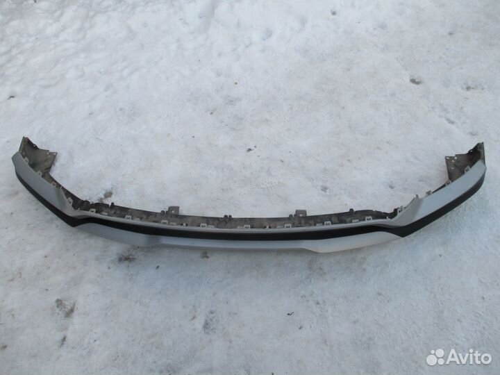 Юбка переднего бампера Kia Carnival 4