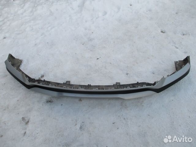 Юбка переднего бампера Kia Carnival 4