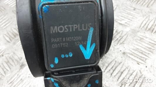 Расходомер воздуха бензиновый mercedes benz C-clas