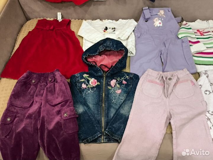 Пакет вещей для девочки 92 98
