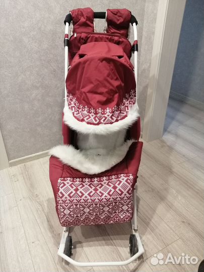 Коляска санки
