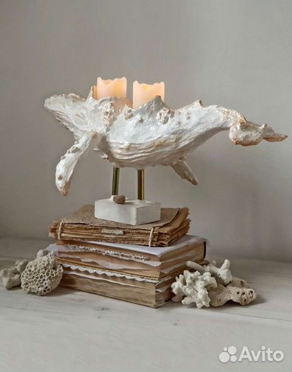 Кит Подсвечник Светильник Ночник