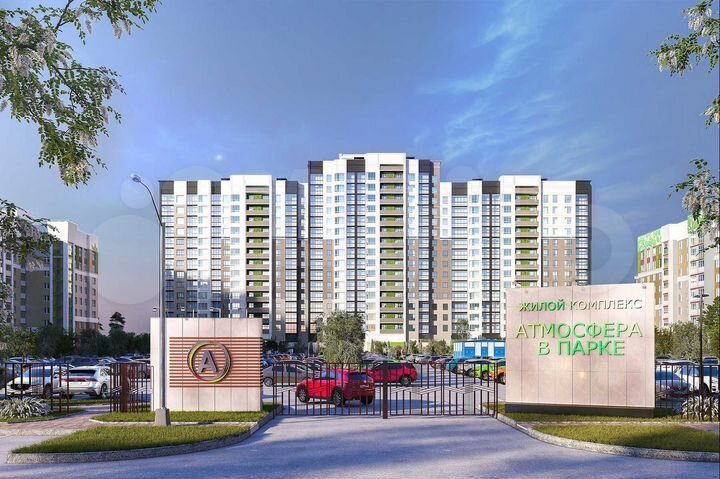 3-к. квартира, 86,4 м², 13/17 эт.