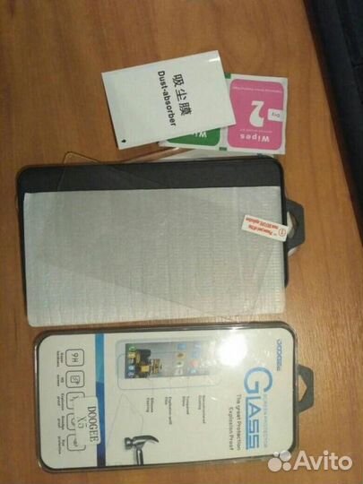 Закаленое стекло и чехлы для Doogee X5 X6 Pro