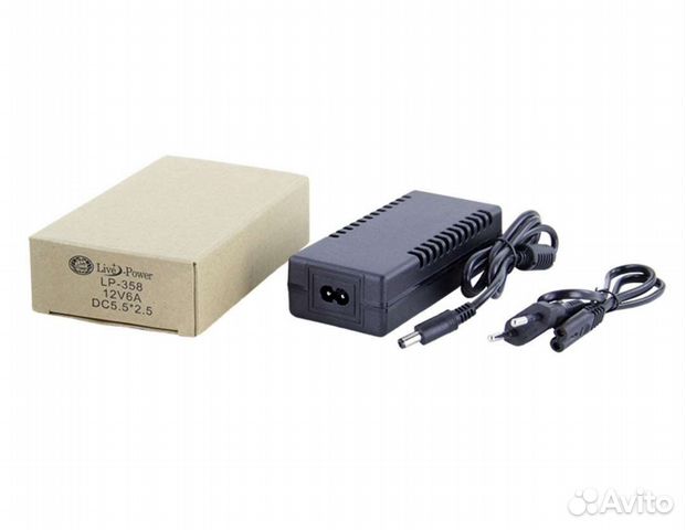 Блок питания 12V*6A