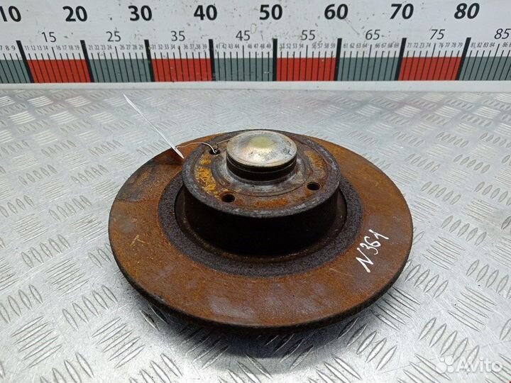 Диск тормозной задний для Renault Megane 2