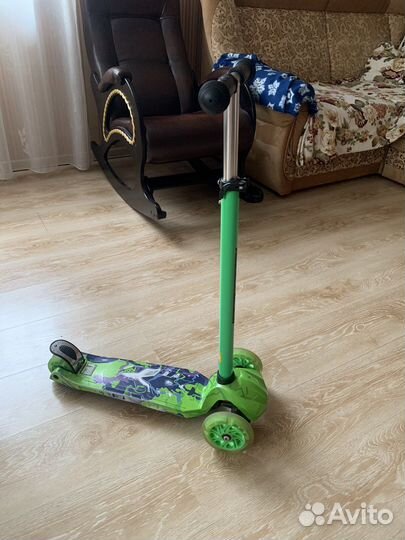 Самокат детский трехколесный