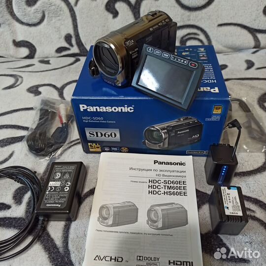 Цифровая видеокамера panasonic HDC- CD60